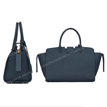 Saint Laurent DOWNTOWN DOWNTOWN BABY TOTE IN GRAINED LEATHER (635346) - Image 4
