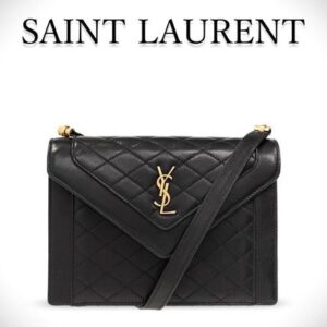 Saint Laurent GABY MINI SATCHEL IN QUILTED LAMBSKIN