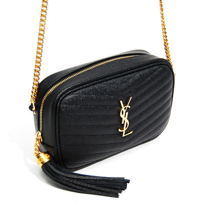 Saint Laurent Casual Style Calfskin Street Style Leather Party Style - Image 5