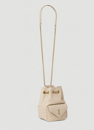 Saint Laurent Leather Party Style Office Style Elegant Style Formal Style - Image 3
