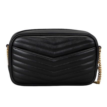 Saint Laurent LOU Casual Style Calfskin Street Style Chain Leather - Image 5