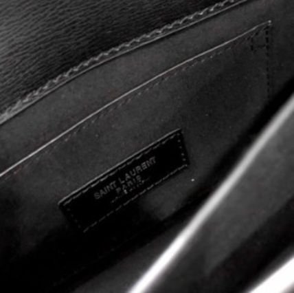 Saint Laurent Casual Style Plain Leather Party Style Elegant Style (442906ND0J1000) - Image 2