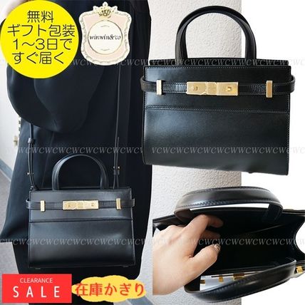 Saint Laurent MANHATTAN NANO SHOPPING BAG IN BOX SAINT LAURENT LEATHER (5937410sx0w1000)