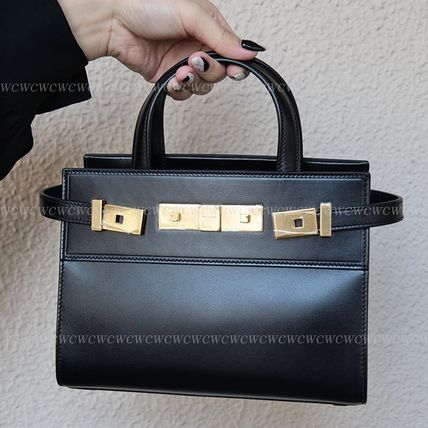 Saint Laurent MANHATTAN NANO SHOPPING BAG IN BOX SAINT LAURENT LEATHER (5937410sx0w1000) - Image 4