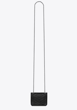 Saint Laurent Niki Casual Style Chain Leather Party Style Elegant Style (7108440EN041000) - Image 3