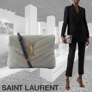 Saint Laurent LOULOU 2021-22FW Casual Style Denim Plain Party Style Office Style