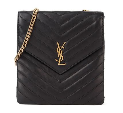 Saint Laurent Casual Style Street Style Logo Shoulder Bags - Image 2