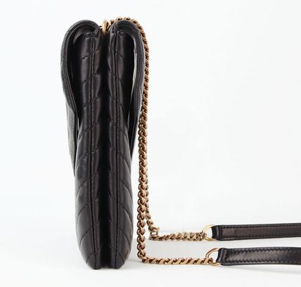 Saint Laurent Casual Style Street Style Logo Shoulder Bags - Image 4