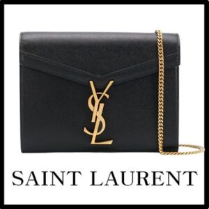 Saint Laurent Casual Style Street Style Logo Shoulder Bags