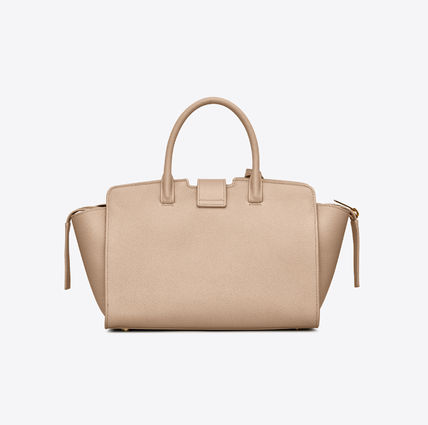 Saint Laurent DOWNTOWN Casual Style Calfskin Street Style 2WAY Plain Leather - Image 3