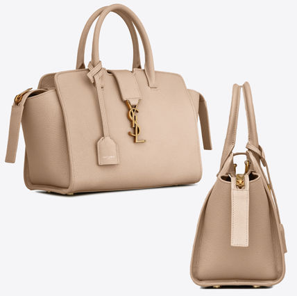 Saint Laurent DOWNTOWN Casual Style Calfskin Street Style 2WAY Plain Leather - Image 4