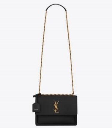 Saint Laurent SUNSET Monogram Casual Style Calfskin Blended Fabrics 2WAY Chain - Image 2