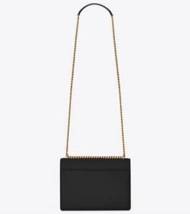 Saint Laurent SUNSET Monogram Casual Style Calfskin Blended Fabrics 2WAY Chain - Image 3