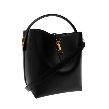 Saint Laurent 2023 SS Leather Logo Shoulder Bags - Image 4