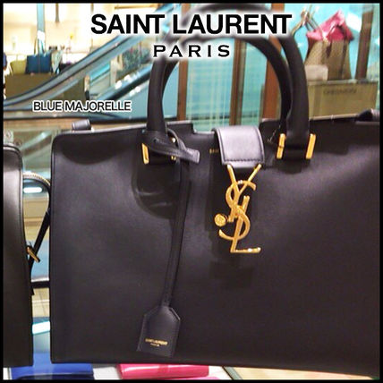 Saint Laurent 2015-16FW 2WAY Leather Party Style Handbags - Image 3